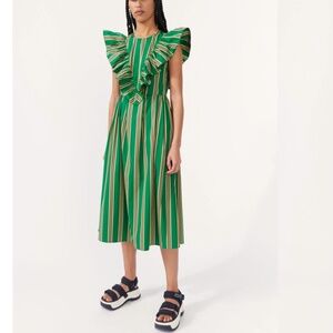 Baum und Pferdgarten Alisa Dress Green Stripe 36/S